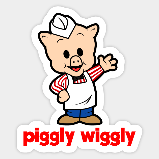 Piggly Wiggly Sticker by liora natalia